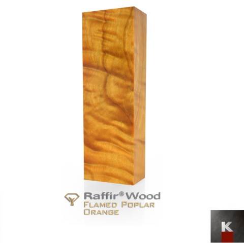 raffir pioppo stab flamed orange K